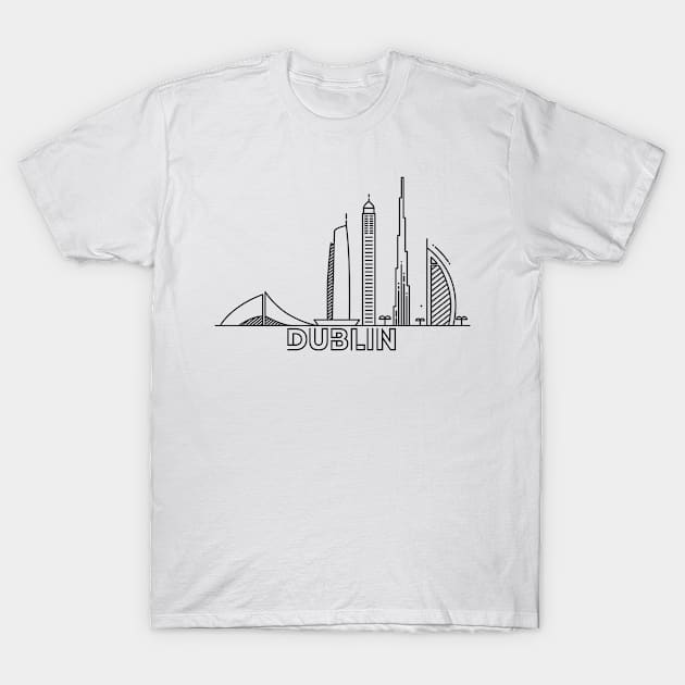 Dublin city T-Shirt by SerenityByAlex